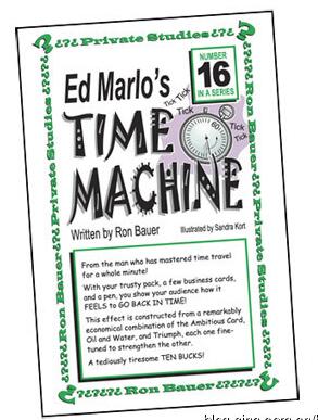 Ron Bauer - 16 Ed Marlo's Time Machine - Click Image to Close